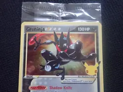 Greninja Gold Star SWSH144 - Pokemon Celebrations ETB Promo Card - New Sealed - Image 2