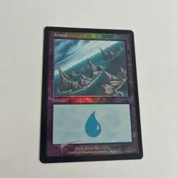 Island (338) Mercadian Masques Foil - Image 1