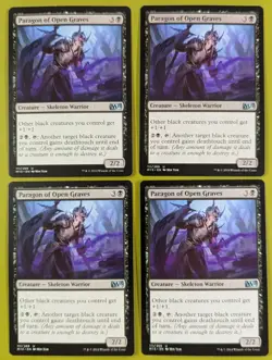 Paragon of Open Graves x4 Magic 2015 M15 4x Playset Magic the Gathering MTG - Image 1