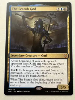 The Scarab God #120 (NM) Aetherdrift DRC Magic MTG - Image 1
