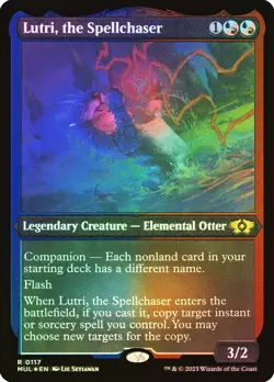 MTG FOIL ETCHED Lutri, the Spellchaser - Multiverse Legends #117 - Image 1