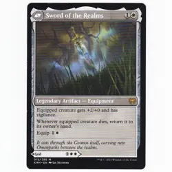 Magic The Gathering MTG Halvar, God of Battle || Sword of the Realms Regular B6 - Image 2