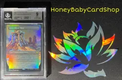 MTG Double Masters 2020 Urza's Power Plant BGS 9.0Q+ (Quad+) MINT Foil BoxTopper - Image 4