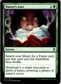 Magic | CLB | Nature's Lore | 244 | Normal | NM - Image 1