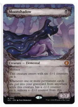 MTG Moonshadow (0313) (Showcase), Lorwyn Eclipsed (ECL) Regular Near Mint Magic - Image 1