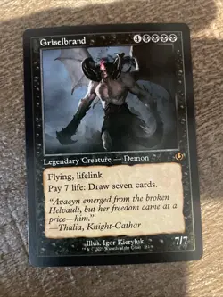 Griselbrand (Retro Frame) Innistrad Remastered Regular NM Free Shipping - Image 1