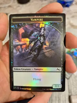 Vampire Token #8 (Foil) (NM) Unstable UST Magic MTG - Image 1
