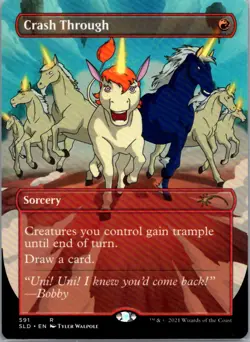 Crash Through from Secret Lair Drop Series, #591 in LP condition - Image 1