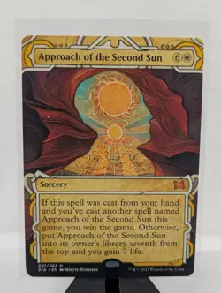 MTG - Approach of the Second Sun - Strixhaven: Mystical Archives (STA) 001/063 - Image 1