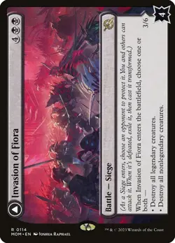 x1 Invasion of Fiora // Marchesa, Resolute Monarch MOM MTG 114 RARE M/NM 1x - Image 1