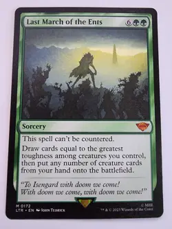 Last March of the Ents Universes Beyond: LOTR Regular NM - Image 1