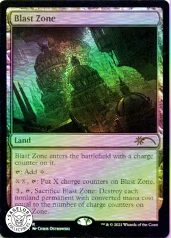 MTG Blast Zone (504) | LP Foil | Secret Lair Series {SLD} - Image 1