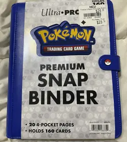 Pokemon TCG Premium Snap Binder Ft. Mixed Pokemon Cards - Image 2
