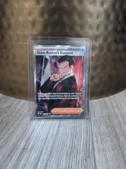 Pokemon TCG Team Rockets Giovanni 225/182 English SV10:DESTINED Rivals - Image 1