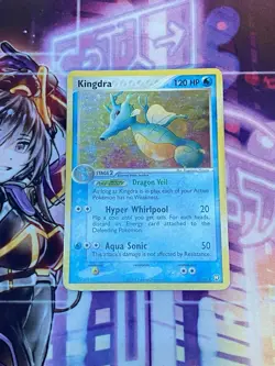 Pokemon Kingdra #12/109 - 2004 EX Team Rocket Returns Holo Rare - Vintage - Image 1