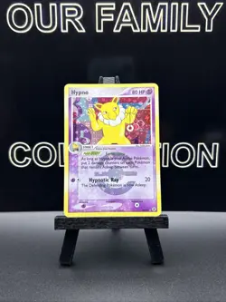 Pokemon TCG Hypno EX FireRed LeafGreen 25/112 Holo Rare 2004 SWIRL MP - Image 1