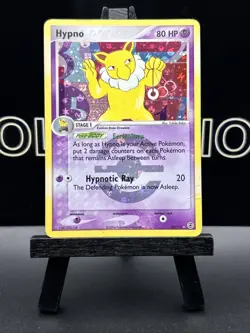 Pokemon TCG Hypno EX FireRed LeafGreen 25/112 Holo Rare 2004 SWIRL MP - Image 2