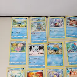 Pokemon TCG Bulk Lot 185 Water Type Cards Near Mint Commons & Uncommons - Image 2