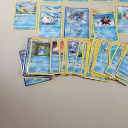 Pokemon TCG Bulk Lot 185 Water Type Cards Near Mint Commons & Uncommons - Image 3