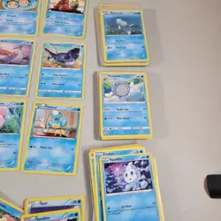 Pokemon TCG Bulk Lot 185 Water Type Cards Near Mint Commons & Uncommons - Image 4