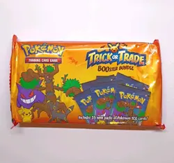 Pokemon 2024 Pokemon Trick or Trade BOOster Bundle 35 Mini Packs Sealed - Image 1