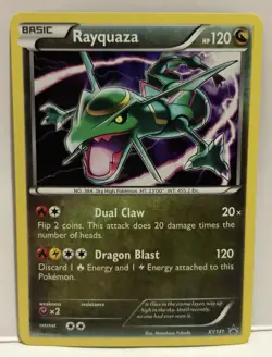 Pokemon Rayquaza Promo Holo XY141 XY Set 120HP English - Image 1