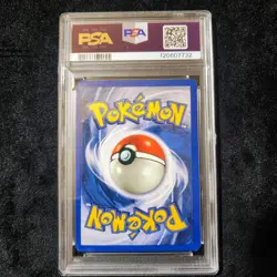 2000 Pokemon Promo Game Boy Black Star #10 Meowth Holo PSA 4 - Image 4