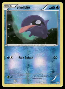 Pokemon Cards Shellder 19/83 Reverse Holo Generations NM - Image 1