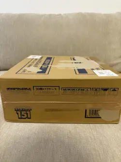 Pokemon 151 Jap Booster Box Case Factory Sealed - Image 1