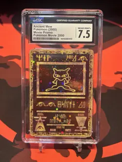 2000 Pokemon Ancient Mew Movie Promo Holo CGC 7.5 NEAR MINT + - Image 1