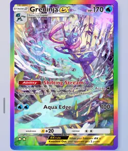 [FAST] Rainbow RARE Greninja [Full Art] - Pokemon TCG Pocket (Trading) English - Image 1