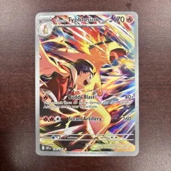 Pokemon TCG Ethan's Typhlosion Destined Rivals Illustration 190/182 - Image 1