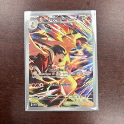 Pokemon TCG Ethan's Typhlosion Destined Rivals Illustration 190/182 - Image 3