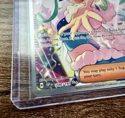 Pokemon TCG Lisia's Appeal 246/191 Surging Sparks SIR NM - Image 2