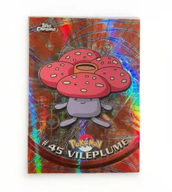 [LP] Topps Spectra Chrome 1999 Vileplume #45 Pokemon TV Animation Edition Series - Image 1