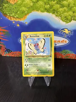 Pokemon Card TCG Southern Islands Butterfree 9/18 - LP - Image 1