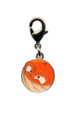Hisuian Voltorb 100 Key Chain CHARM National Pokedex Pokemon Japan Original - Image 1