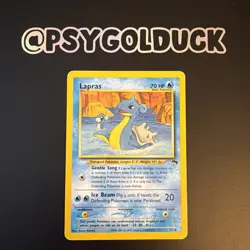 Pokemon Lapras #12/18 Non-Holo - 2001 Southern Islands Set - LP/MP - Image 1