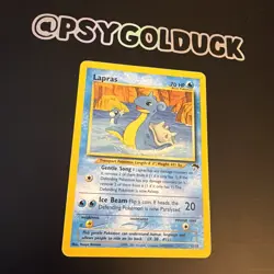 Pokemon Lapras #12/18 Non-Holo - 2001 Southern Islands Set - LP/MP - Image 2