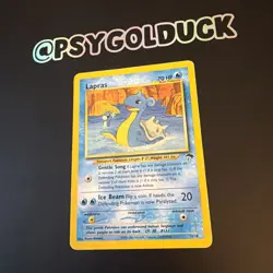 Pokemon Lapras #12/18 Non-Holo - 2001 Southern Islands Set - LP/MP - Image 3