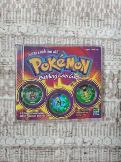Vintage 1999 Pokemon Battling Coin Game Exeggutor, Bellsprout, Victreebul - Image 1