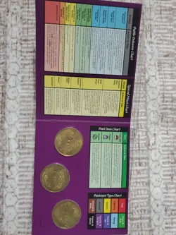 Vintage 1999 Pokemon Battling Coin Game Exeggutor, Bellsprout, Victreebul - Image 3