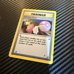 Trainer Sabrina’s Gaze 125/132 Pokemon TCG Pokemon Card (MYREF#7) - Image 1