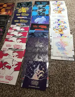 Pokemon TCG Player's Guide Lot of 31 Scarlet Violet ETB Booklets & More - Image 2