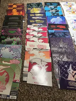 Pokemon TCG Player's Guide Lot of 31 Scarlet Violet ETB Booklets & More - Image 3