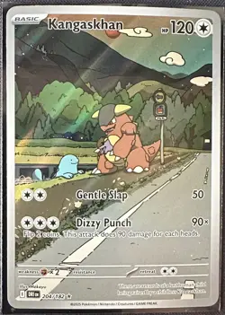 Pokemon Destined Rivals 204/182 Kangaskhan Illustration Rare IR NM - PACK FRESH - Image 1