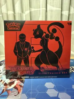 Destined Rivals Pokemon Center Elite Trainer Box Sealed - Pokemon TCG - Image 1