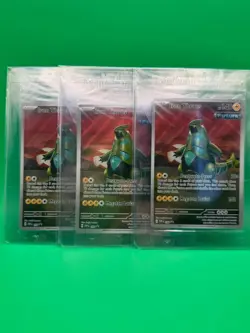Lot of x3 Pokemon TCG Iron Thorns Black Star Promo SVP 098 Sealed. NM - Image 1