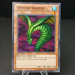 Sinister Serpent BP02-EN015 Battle Pack 2: War of the Giants 1st Edition VLP - Image 1