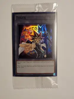 Yugioh! Yu-Gi-Oh TCG Burst Protocol Token TKN5-EN037 YUGI DARK MAGICIAN / GIRL - Image 1